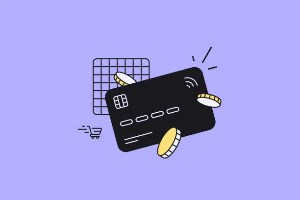 Абстрактная иллюстрация финтех технологий